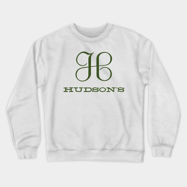 Hudson's. Department Store. Detroit Crewneck Sweatshirt by fiercewoman101